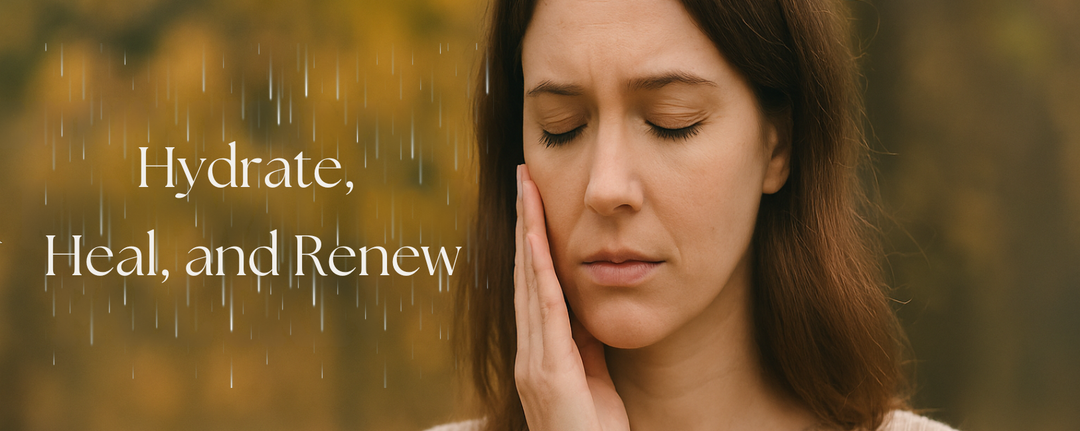 🌧️ The Ritual of Rainfall: How to Hydrate, Heal, and Renew Skin Naturally