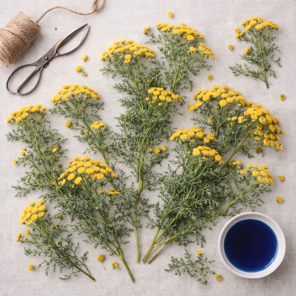 Inner Calm: The Botanical Science and Synergy of Blue Tansy Formulation