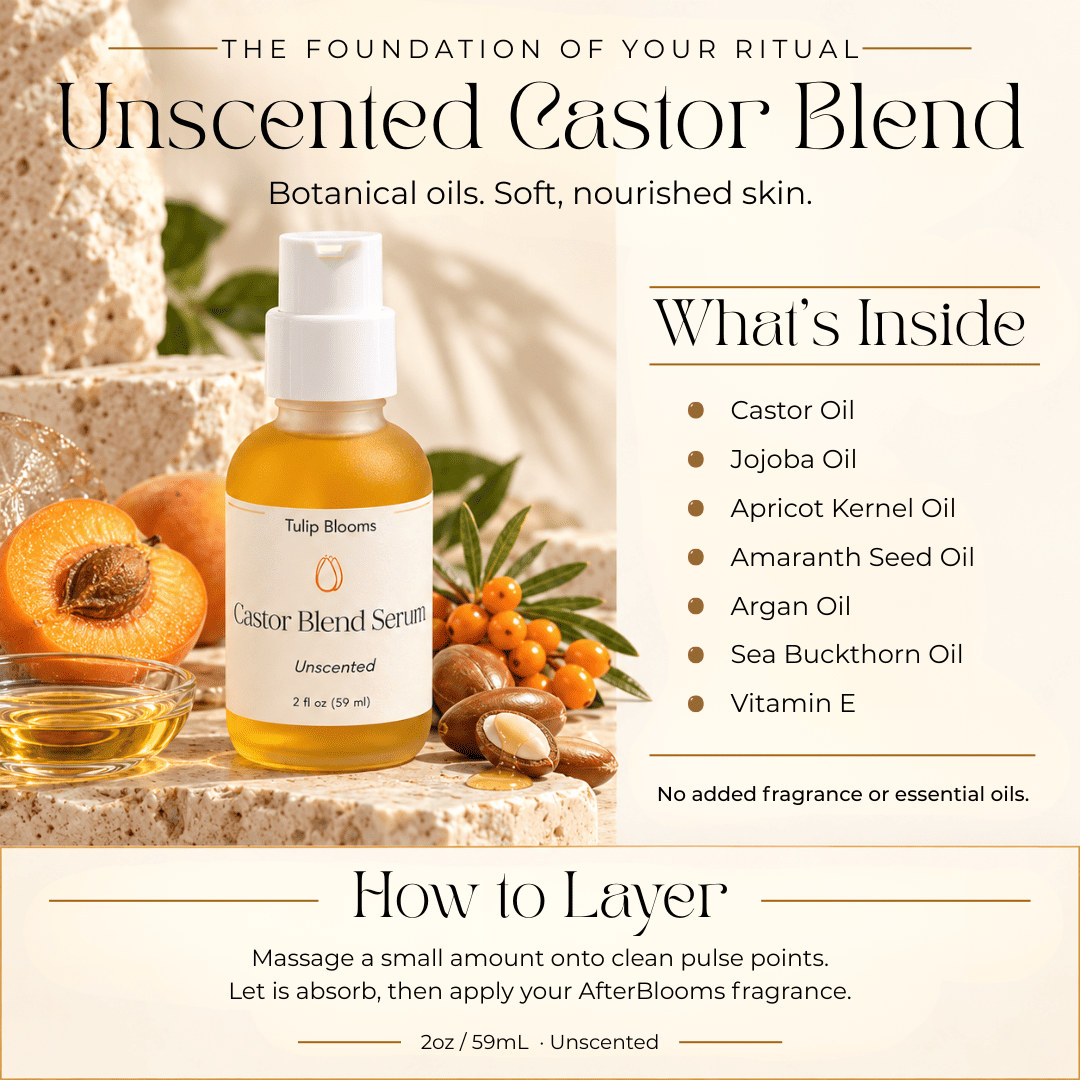 Unscented Castor Blend — ingredients and layering instructions
