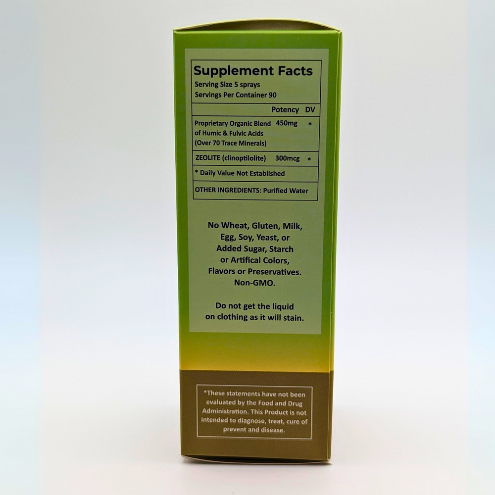 Zeolite Extra with Fulvic & Humic Acids Spray