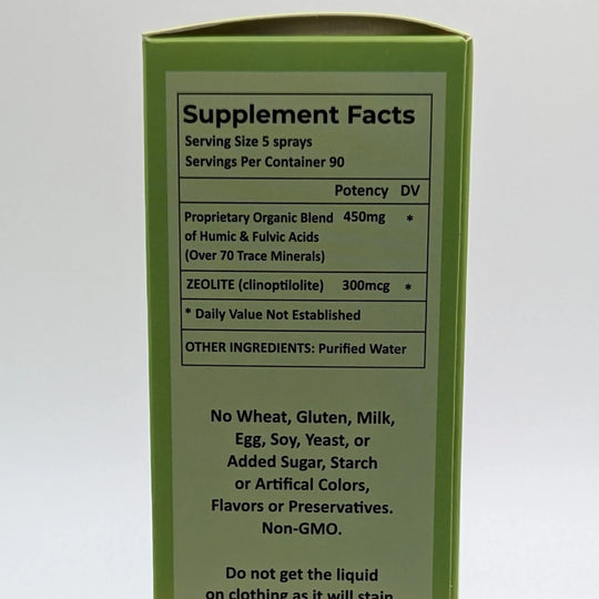 Zeolite Extra with Fulvic & Humic Acids Spray